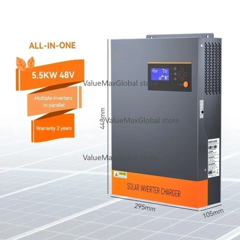 Hybrid Solar Inverter 5.5Kw Mppt 48V - 공장용 5.5KW 5.5KVA MPPT 80A 500VDC