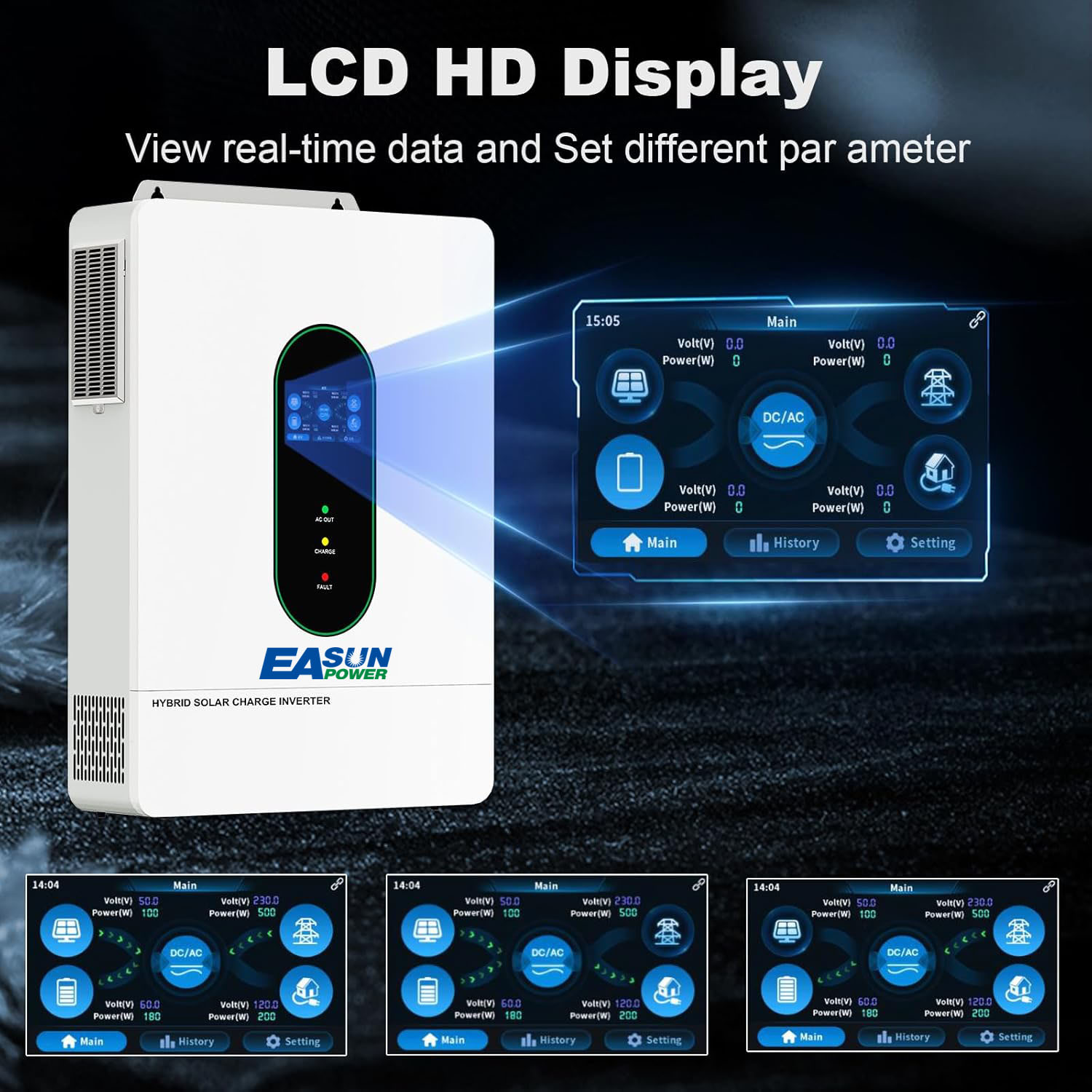 EASUN 파워 12kW 분할 위상 인버터, 110V, - Grid Tie Inverter Limiter 2000W 리뷰 및 가격