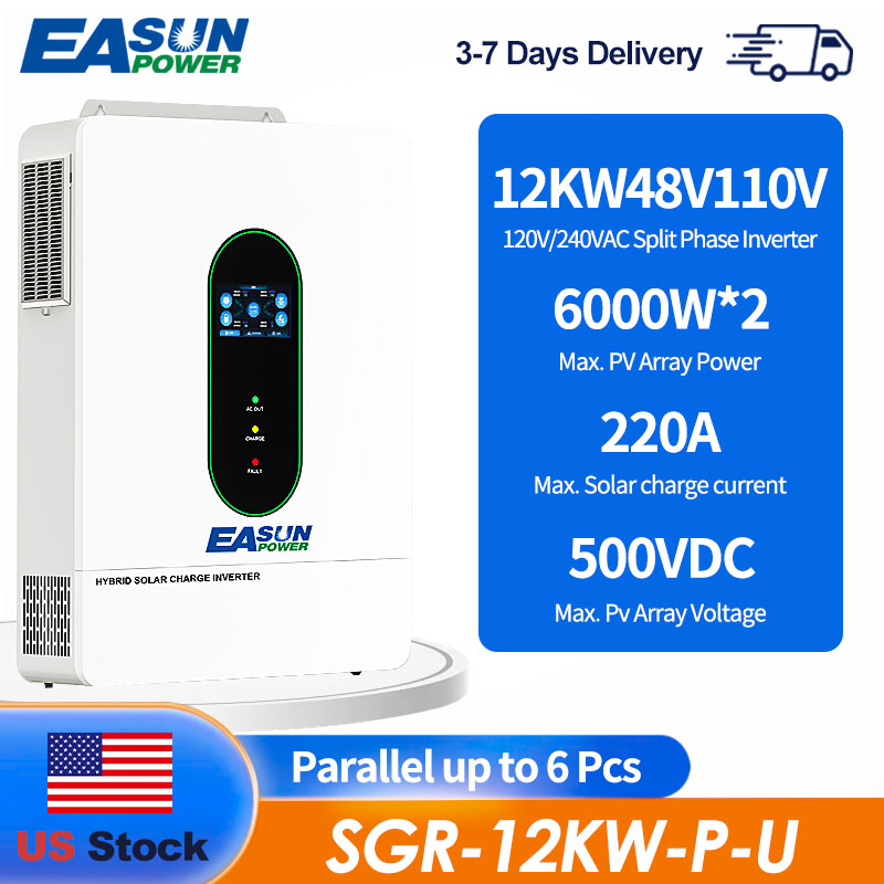 EASUN US 12KW 12000W 분리형 태양광 인 - Grid Tie Inverter Limiter 2000W 리뷰 및 가격